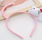 Pink Tailed Hello Kitty Hairbands HB025