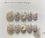 Short Round Ice Clear Jade / 336