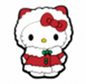 Sc Santa Cat-Hello Kitty