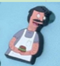 Shoe Charms Moustache Man JX001