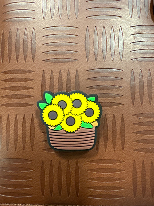 A Bucket of Sunflowers 4