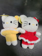 Hello Kitty Crochet Doll Toy - BIG