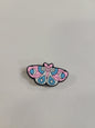 Pink and Blue Butterfly Charm