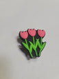 Pink Tulips Charm