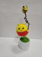 Yellow Bear with Bee Pot