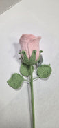Crochet Pink Rose