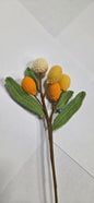 Crochet Yellow Billy Ball Spray