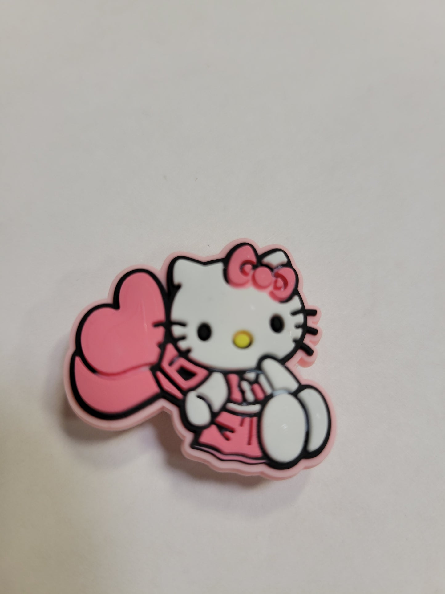 Hello Kitty Pink Heart Charm