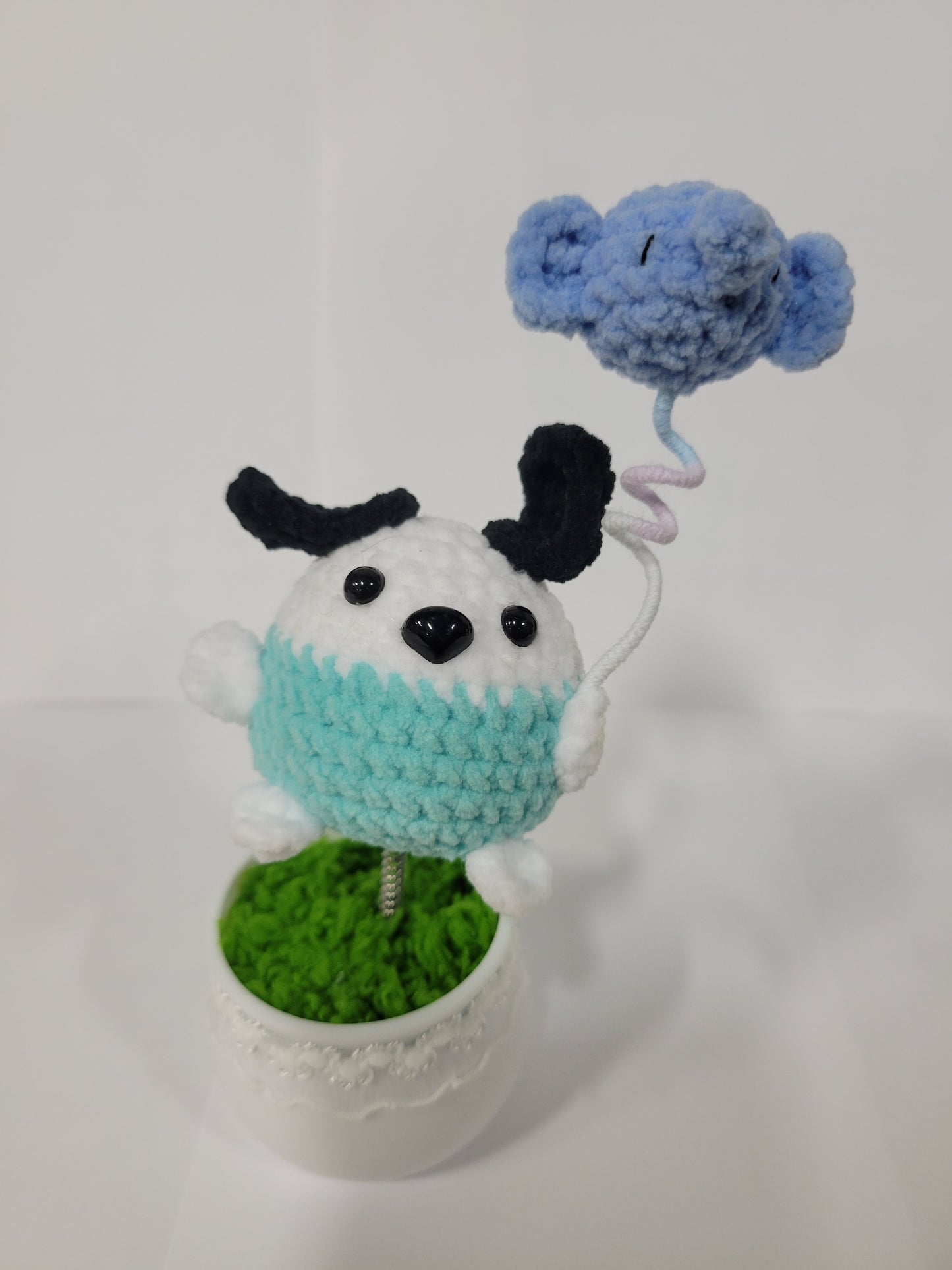 Bunny Pot Flower Crochet