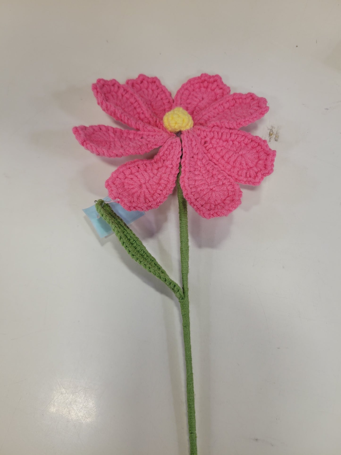 Pink Crochet Lily Flower