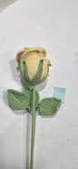 Crochet Yellow Rose