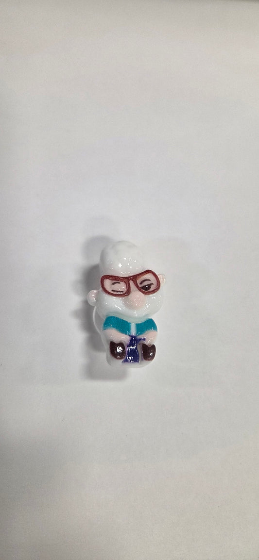 Older Sheep with Glasses