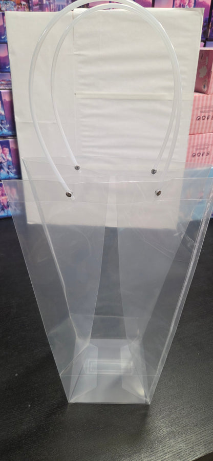 Clear bags for bouquets V2