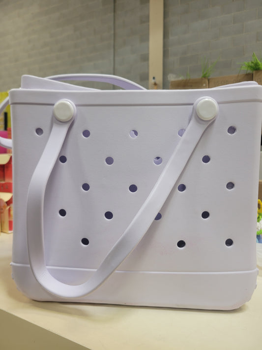 BEACH BAG WHITE