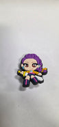 Anime Girl with Purple Ponytail