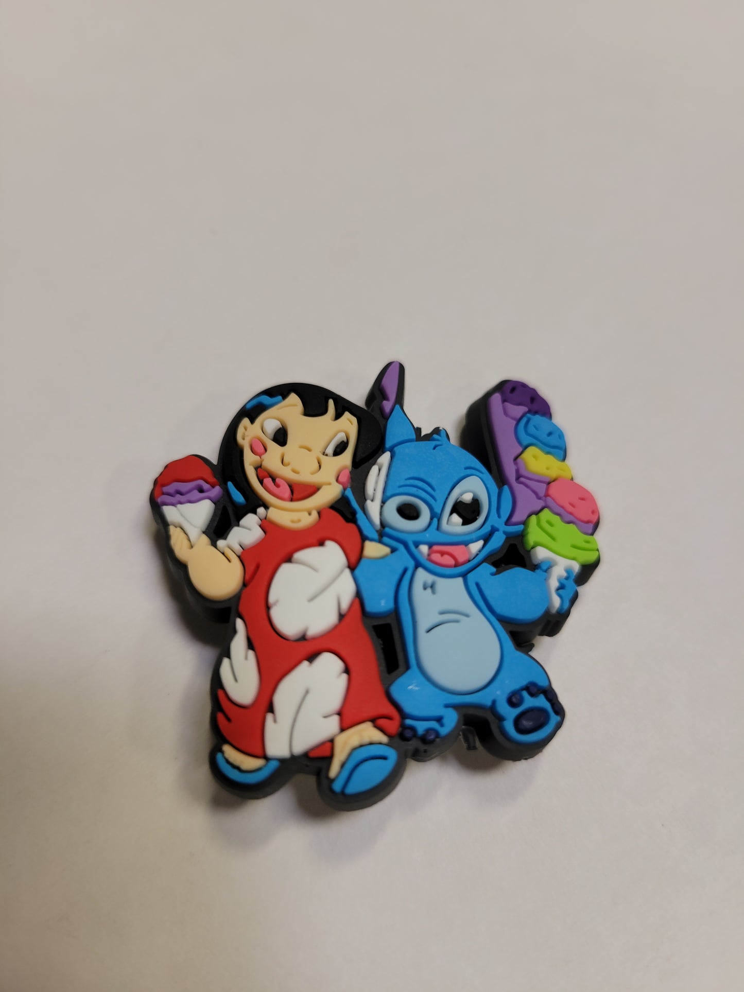 Lilo and Stitch holding Ice Creams Charm (Lilo and Stitch)