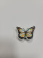 Yellow Monarch Butterfly Charm