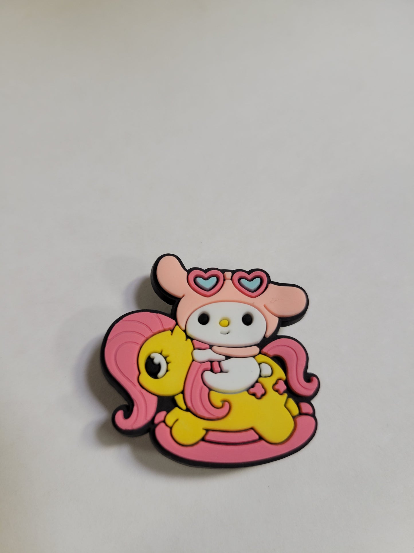 My Melody riding My Little Pony (Sanrio)