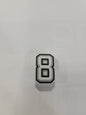 WHITE NUMBER 8