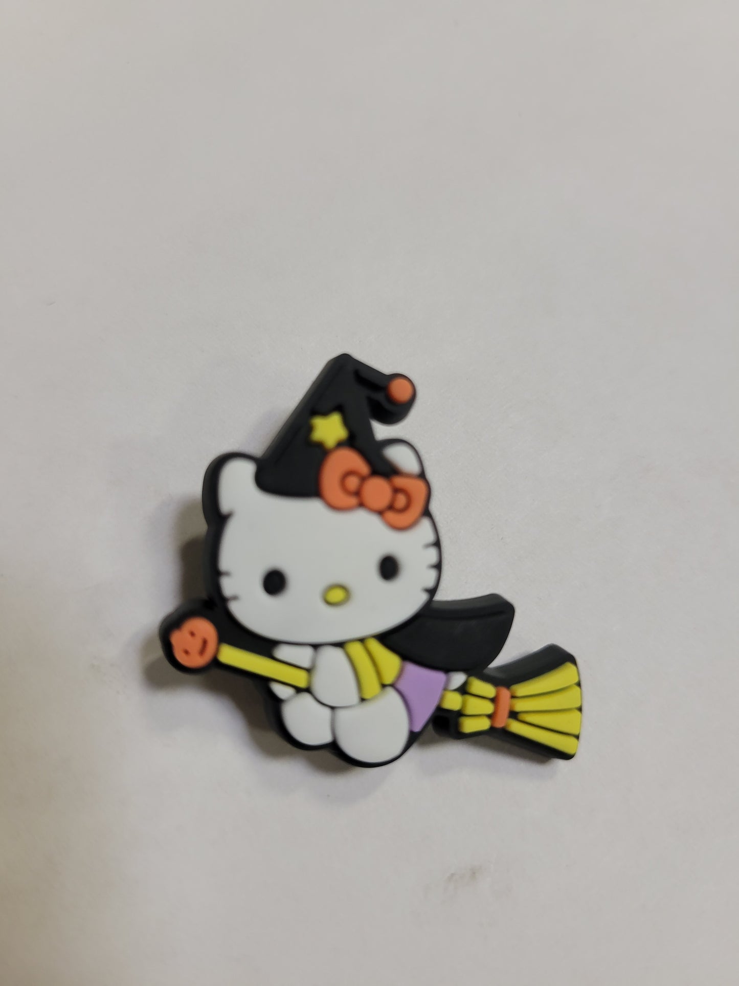 Hello Kitty Flying Witch Charm
