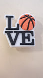 Shoe Charm Love Basetball