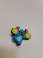 Stitch Cheerleader Charm (Lilo and Stitch)