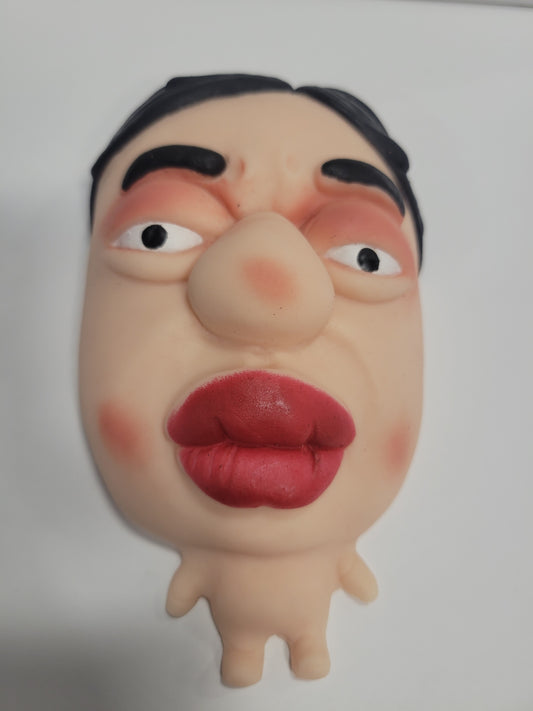 Ugly man squeeze toy
