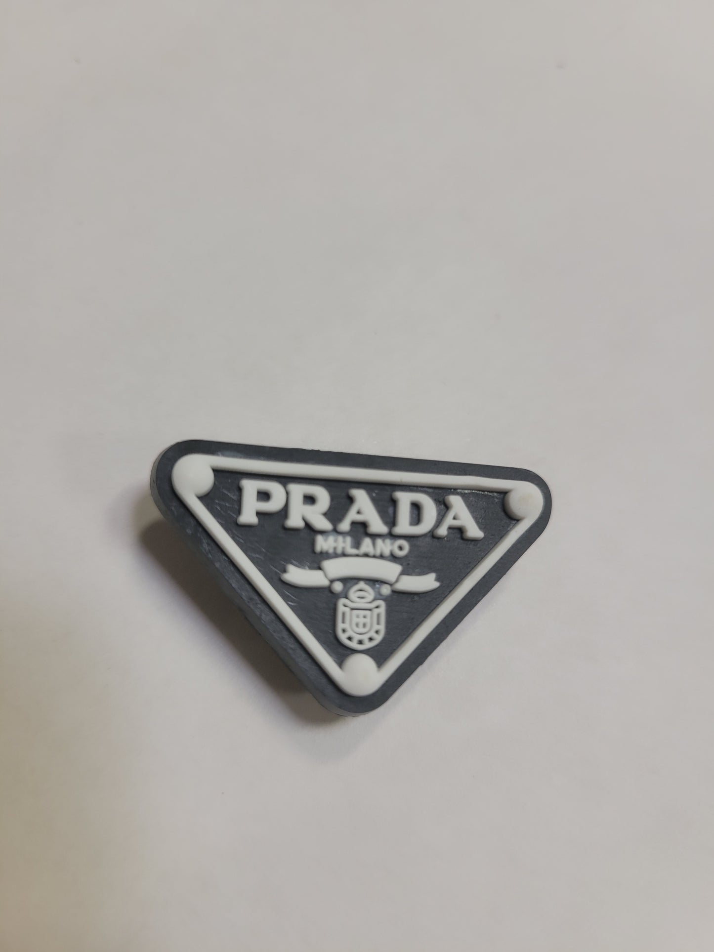 Prada Triangle Logo Charm