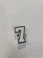 WHITE NUMBER 7