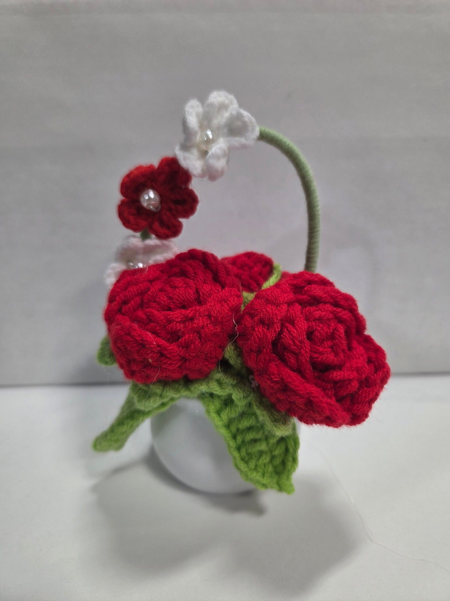 Crochet Rose Arch Arrangement