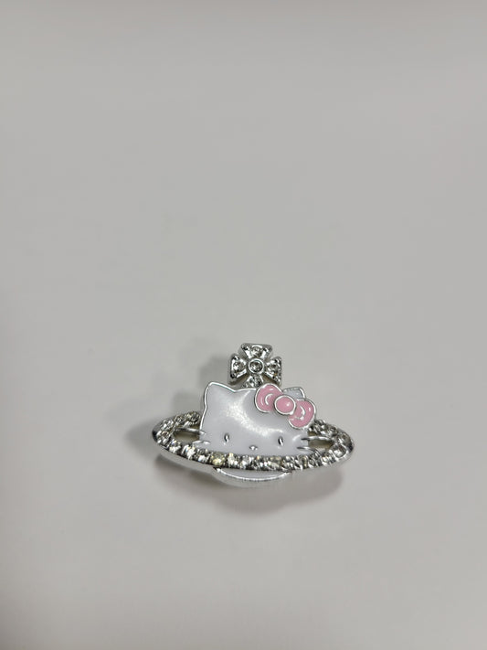 Hello Kitty Saturn Rhinestone Charm (Sanrio)