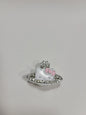 Hello Kitty Saturn Rhinestone Charm (Sanrio)