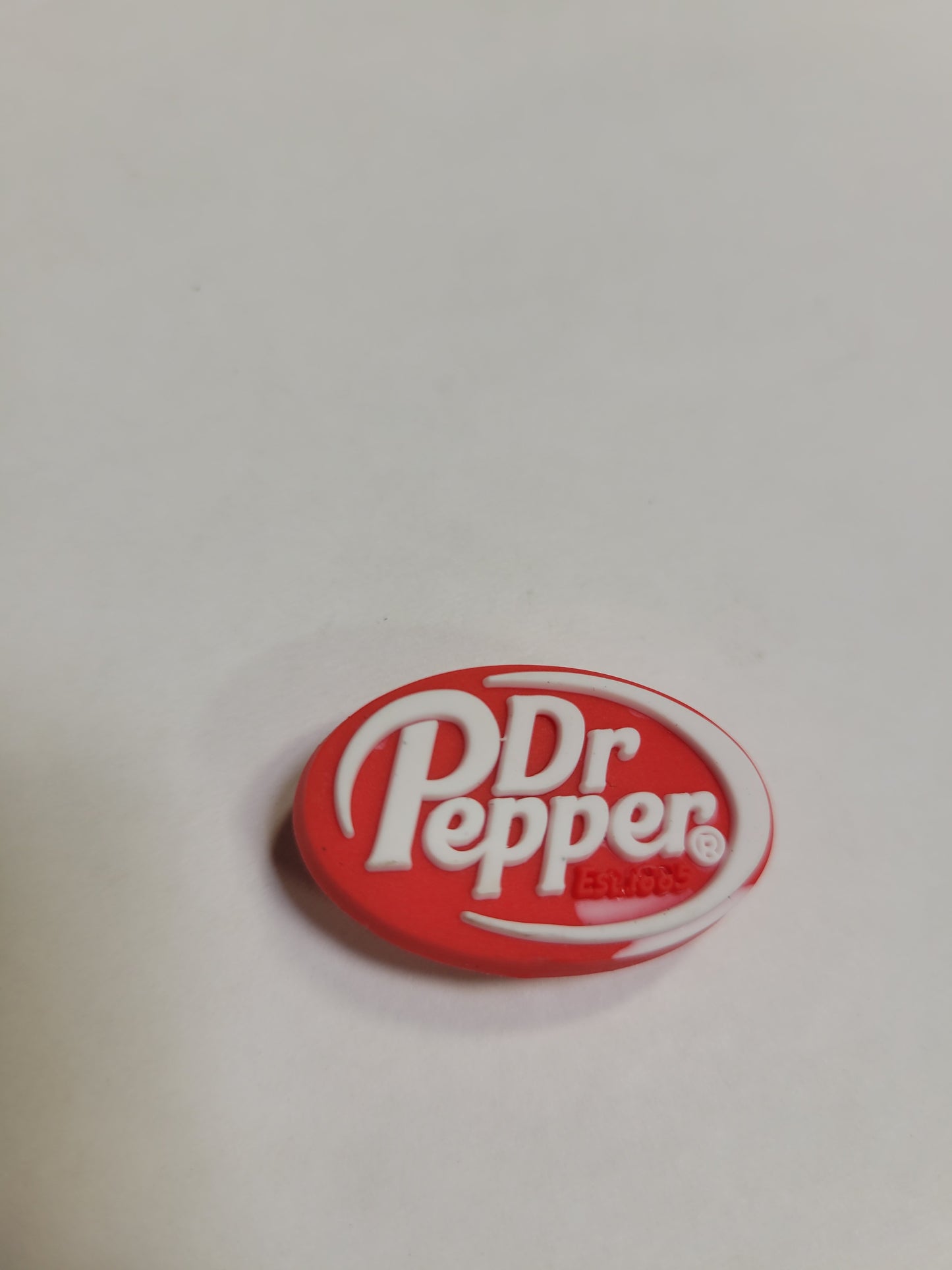 Dr Pepper Round Logo Charm
