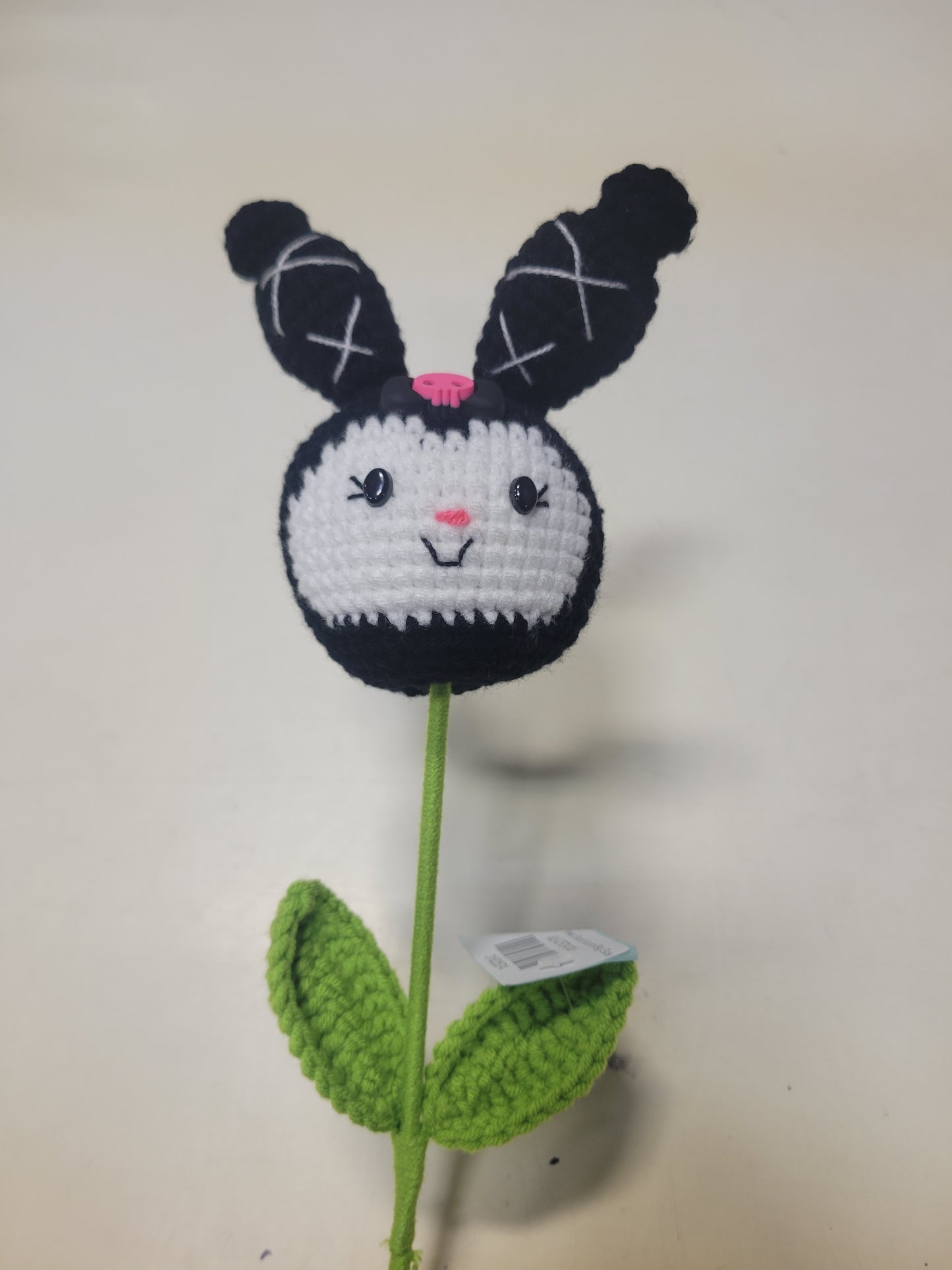 Crochet Flower Black Kuromi Big Size