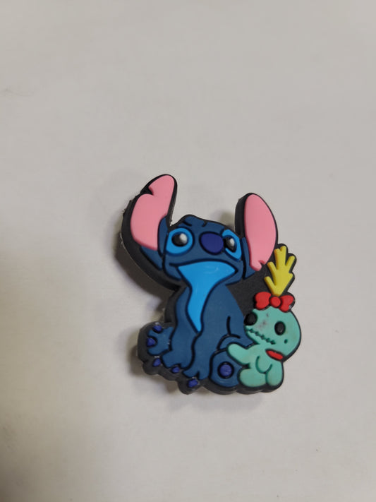 Stitch with a Doll Charm (Lilo and Stitch)