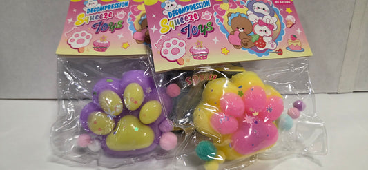 Cat Paw Squishy Toy with Lights