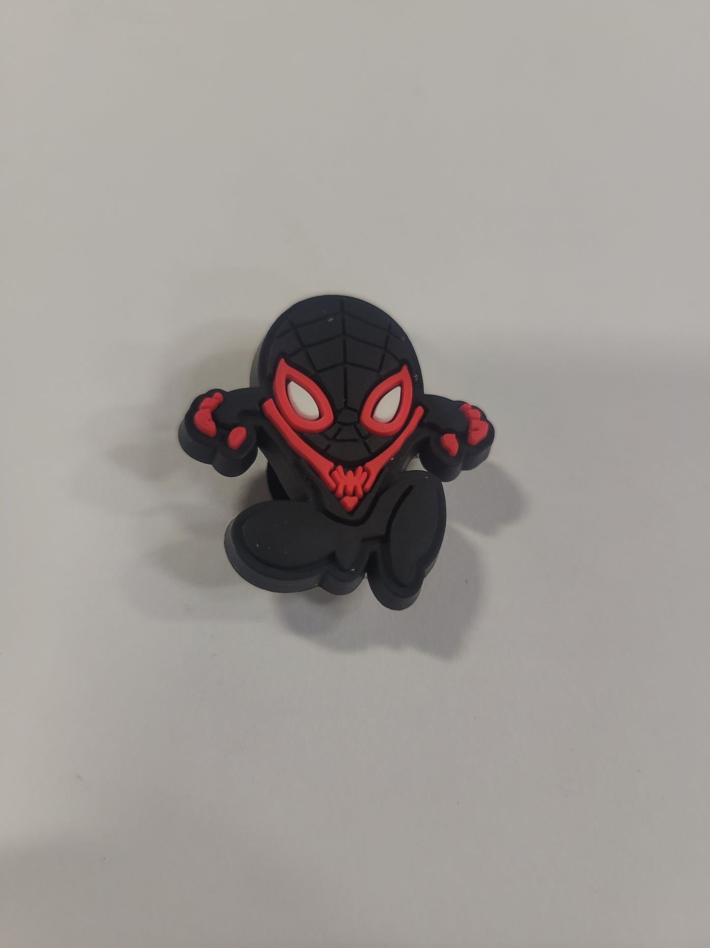 Spiderman Black Shoe Charm