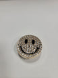 Rhinestone Smiley Face Charm