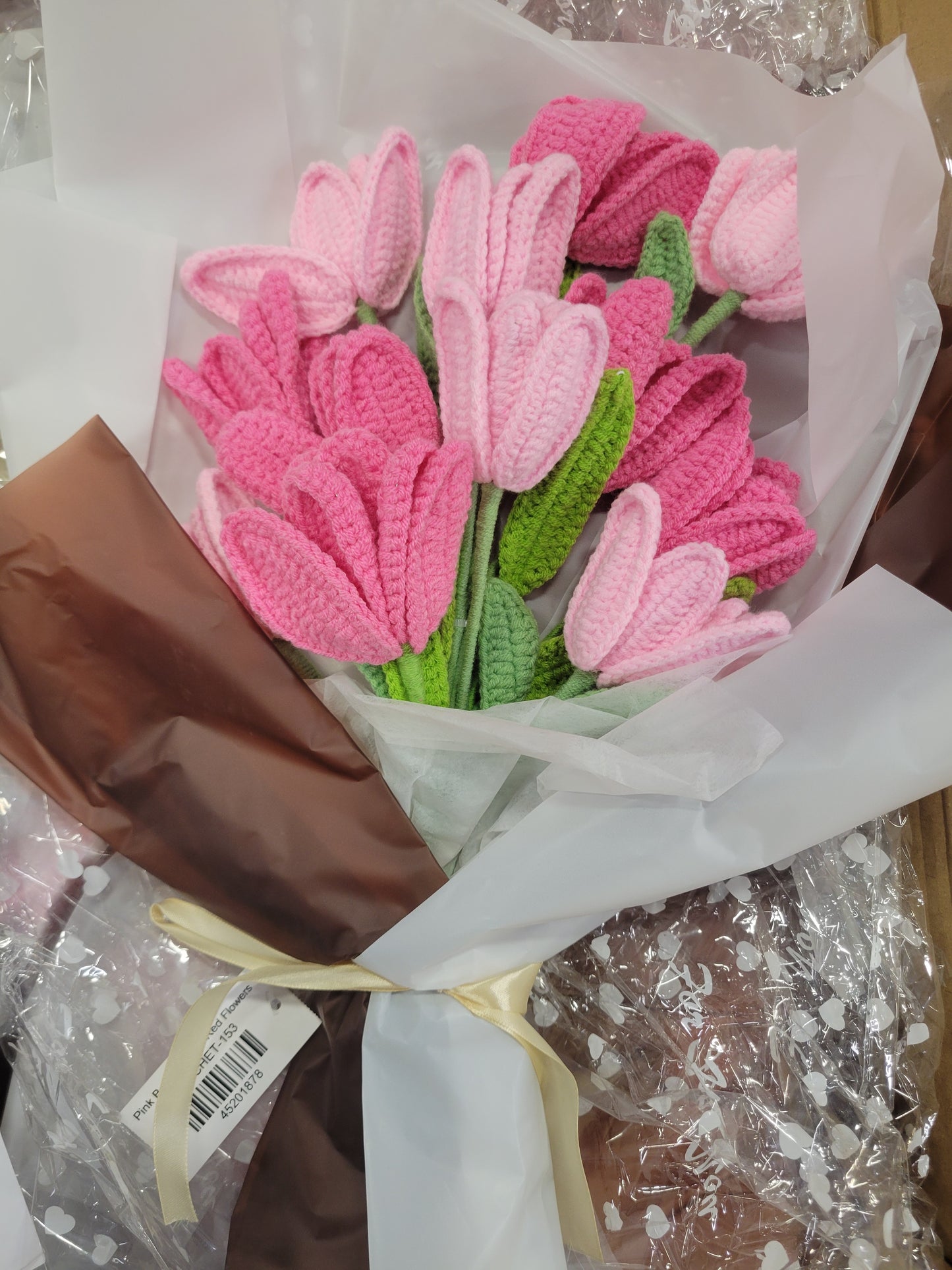 Pink Bouquet Pink Red Flowers