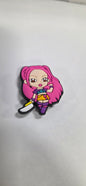 Anime Girl with Bright Pink Hair