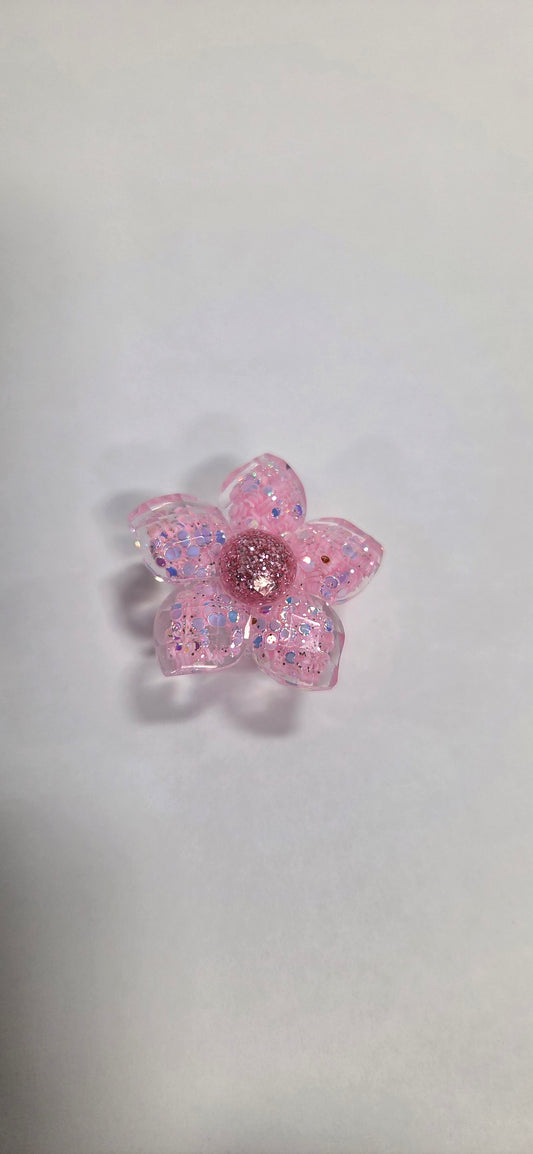 Pink Glitter Cherry Blossom
