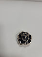 Dark Blue Rose Charm