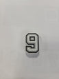 WHITE NUMBER 9